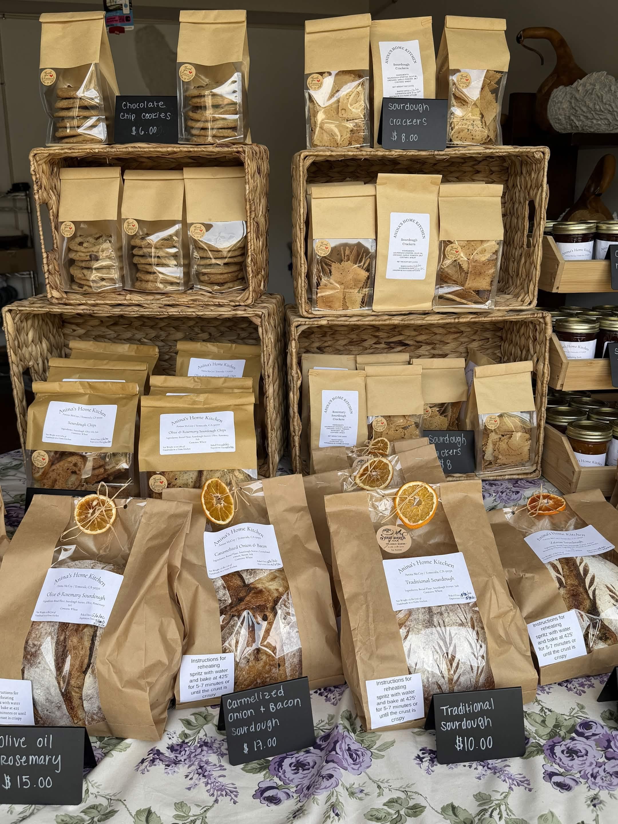 Farmers Market Bread in Temecula — Anina's Home Kitchen